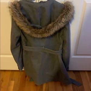 Gently used Wool mid  calf coat